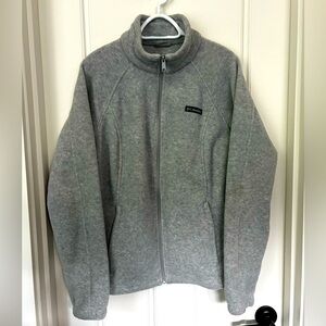 Women’s XL Columbia Benton Springs Full Zip Fleece Jacket - Heather